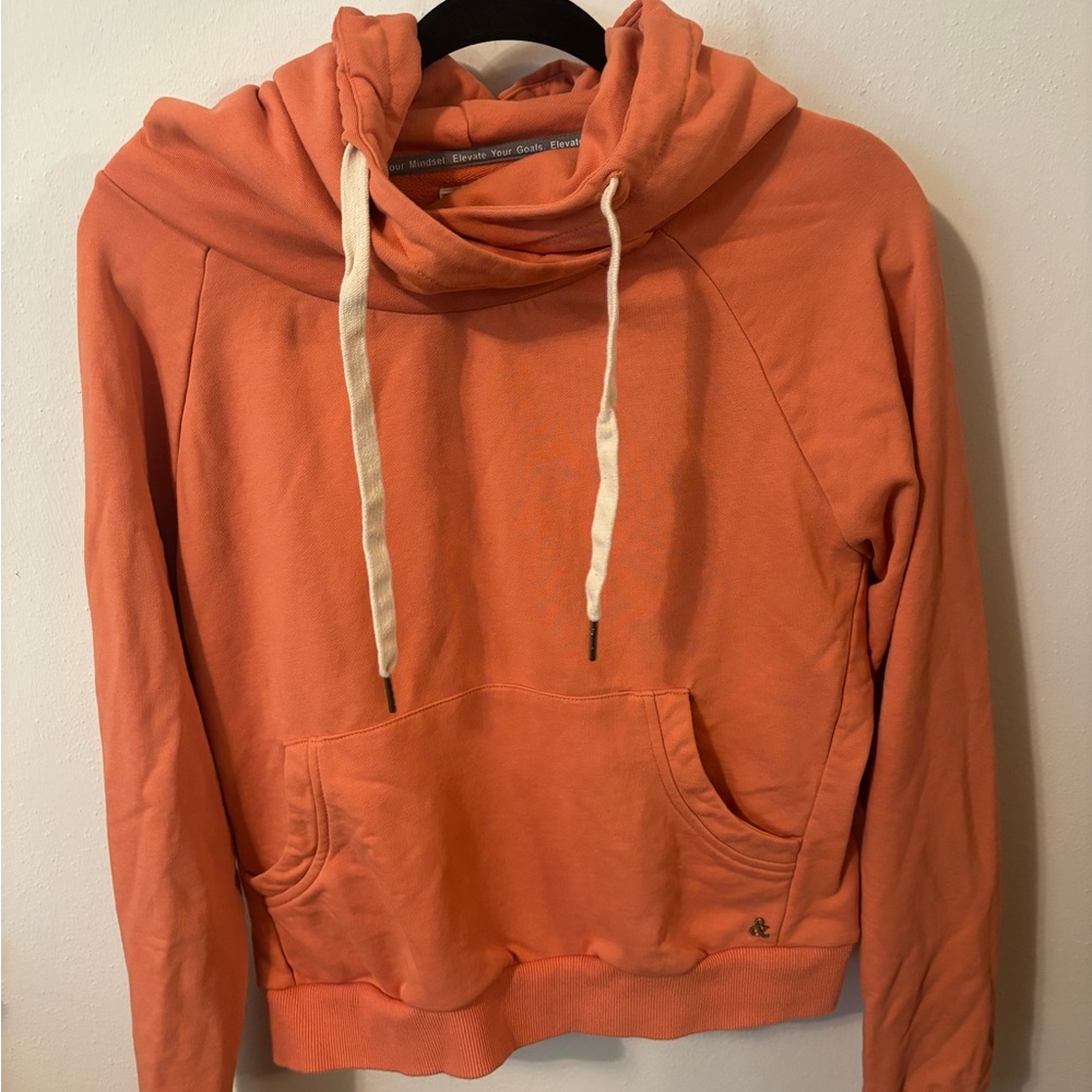 AMPERSAND AVE Vibrant Orange Hoodie